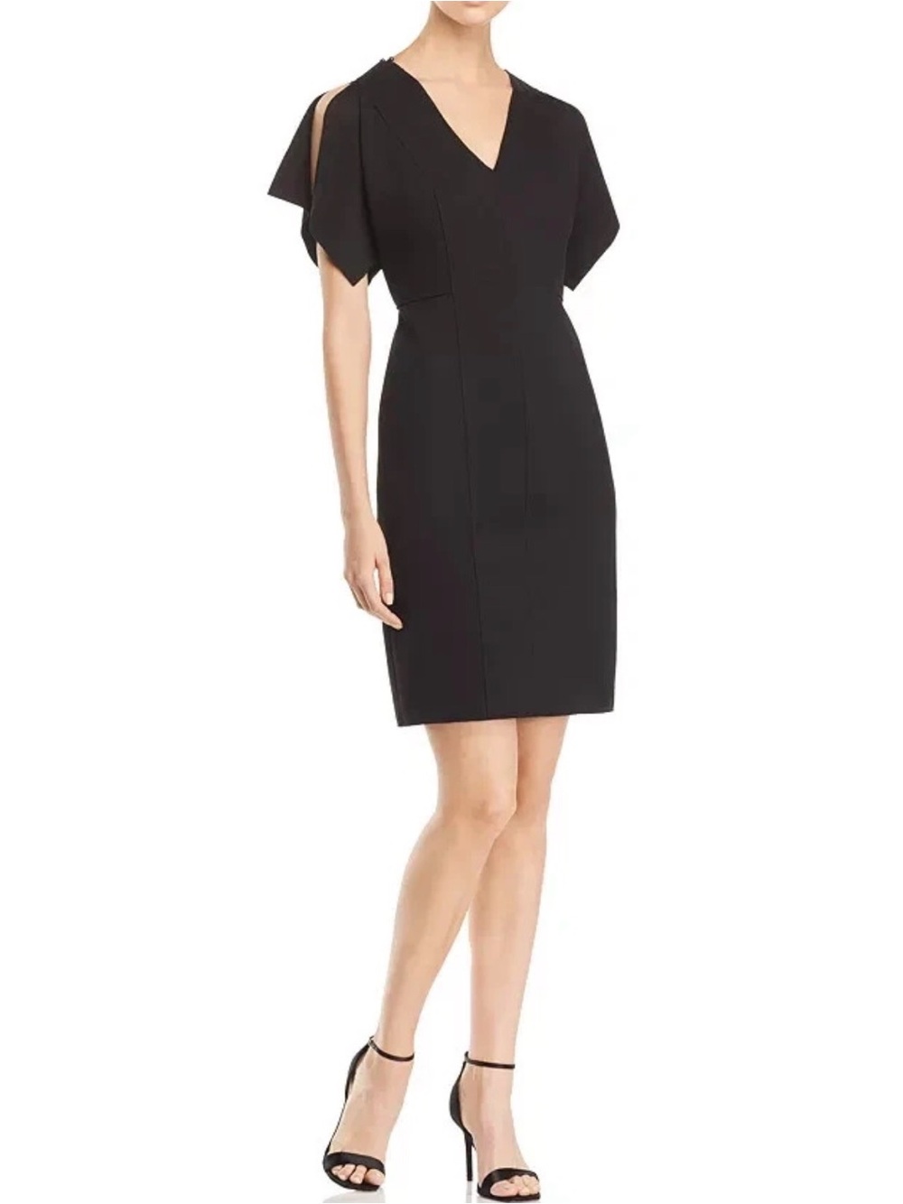 Elie Tahari Black Lourdes Dress